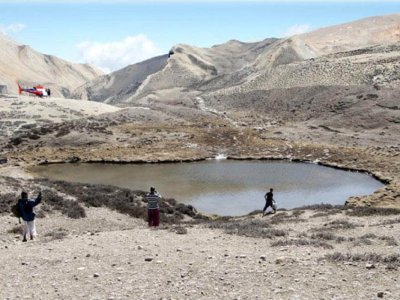 Damodar Kunda Helicopter Tour